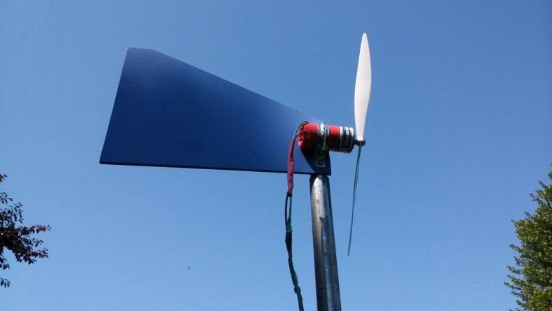 Как сделать ветрогенератор ???? на 220в своими руками: самодельный ветряк