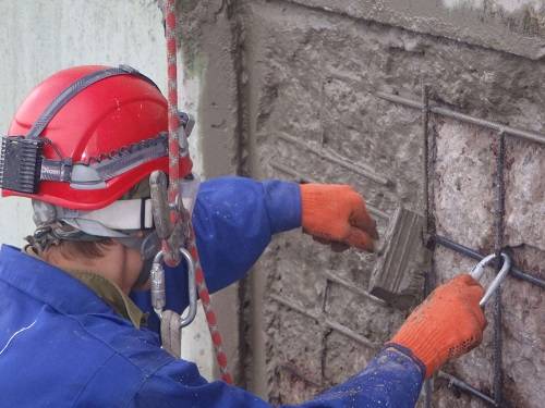 Ремонт бетона: виды повреждений и методы их устранения