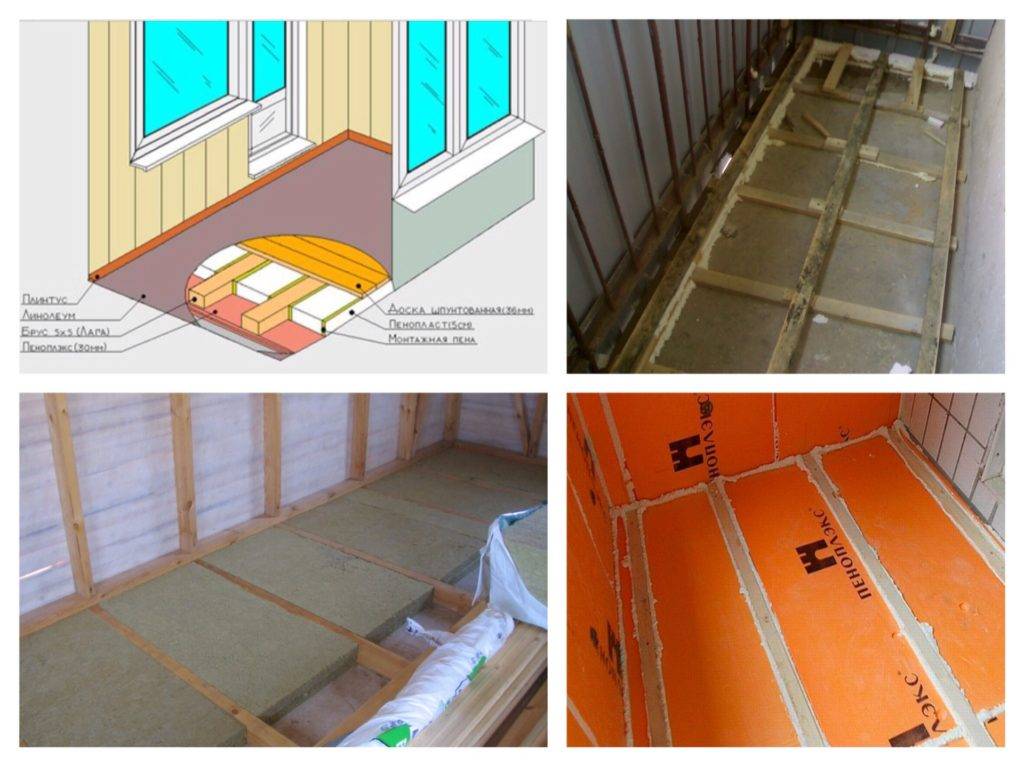 Утепляем потолок на балконе: материалы и монтаж