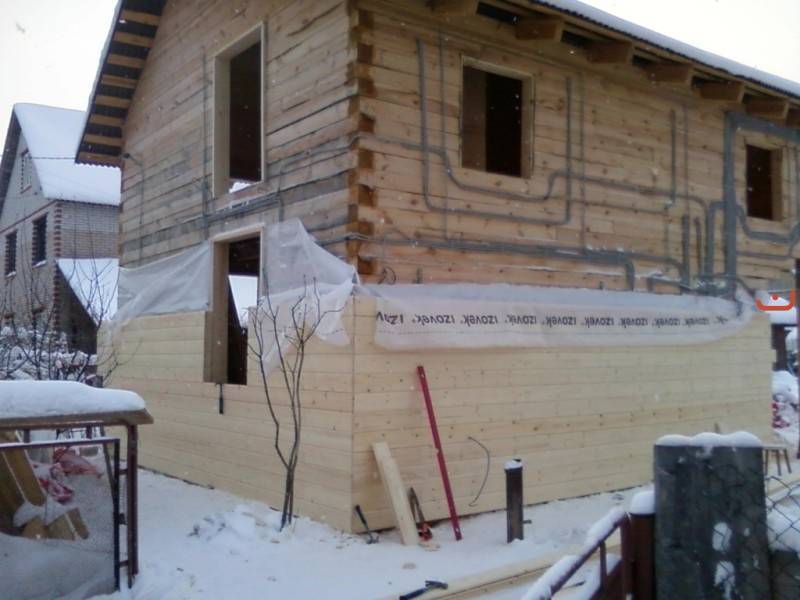 Секреты утепления деревянного дома снаружи пеноплексом