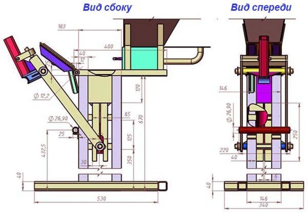 Пресс для топливных брикетов - типы станков и изготовление самостоятельно