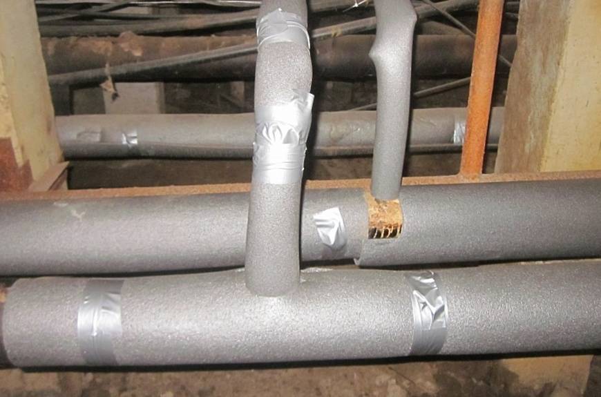 Теплоизоляция для труб отопления: материалы для утепления трубопровода