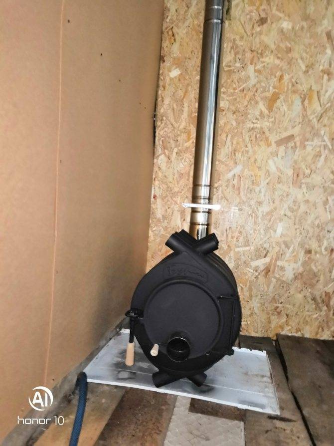 Печь отопительная газогенераторная бренеран (булерьян) аот-11 тип 01 (код: 404312)