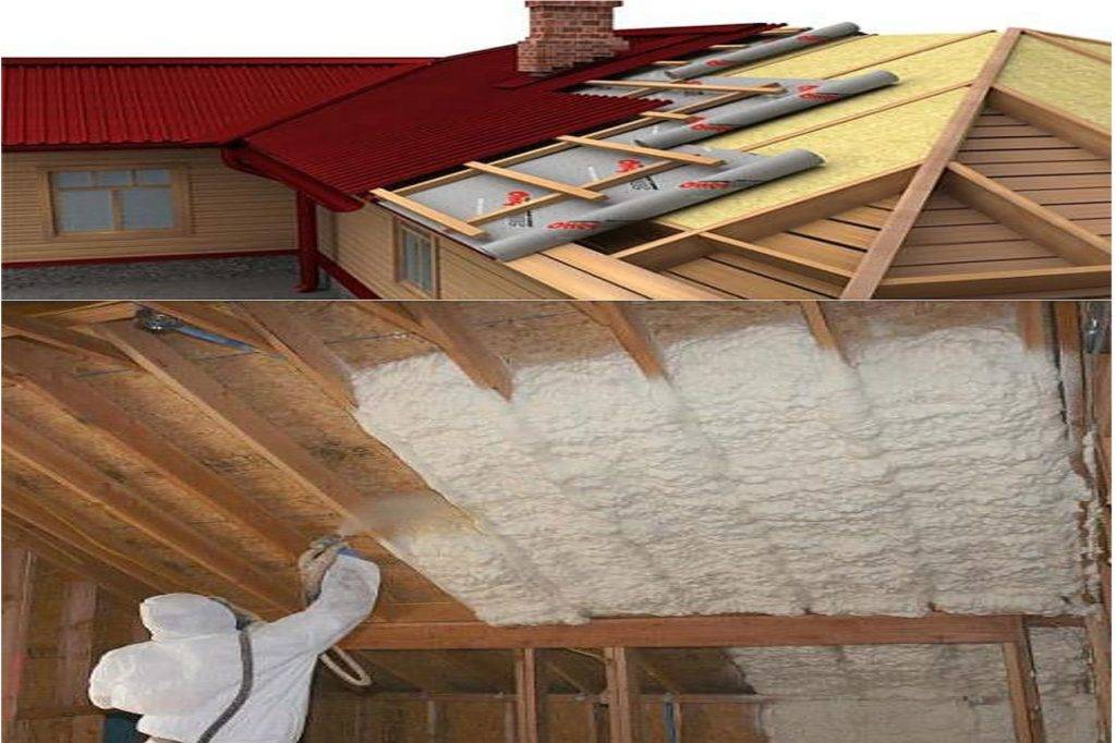 Утепление скатной и плоской крыши: выбор материалов и разные технологии монтажа утеплителя