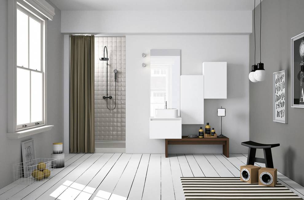 Ванная комната в скандинавском стиле: северный климат в отображении современного интерьера