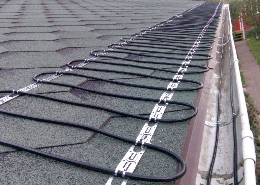 Обогрев кровли и водостоков антиобледенительные системы, греющий кабель для крыши