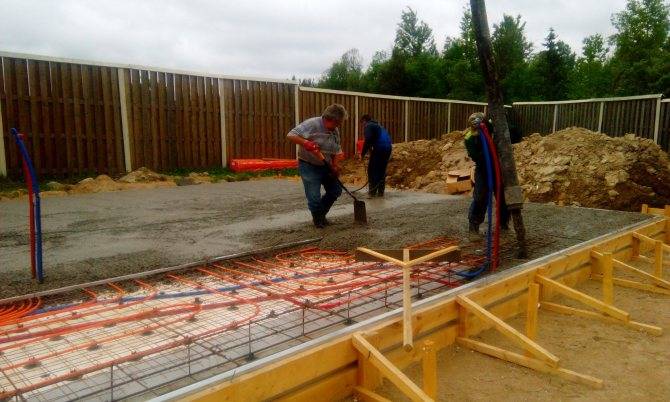 Технология строительства фундамента финская плита. утепленный финский фундамент своими руками
