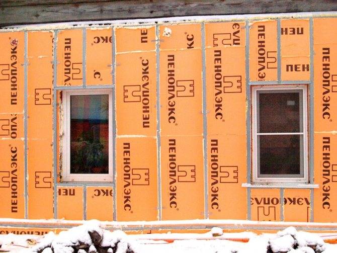 Можно ли пеноплексом утеплять деревянный дом снаружи и как соблюсти технологию?