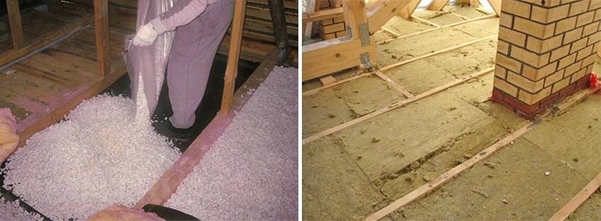 Утепление потолка керамзитом: достоинства и недостатки материала, теплоизоляция железобетона и деревянных балок