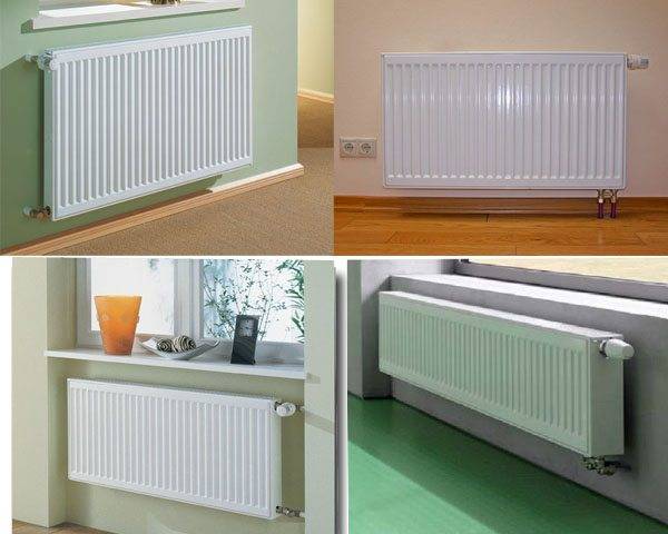 Панельные радиаторы отопления - 135 фото применения для отопления частного дома и квартиры