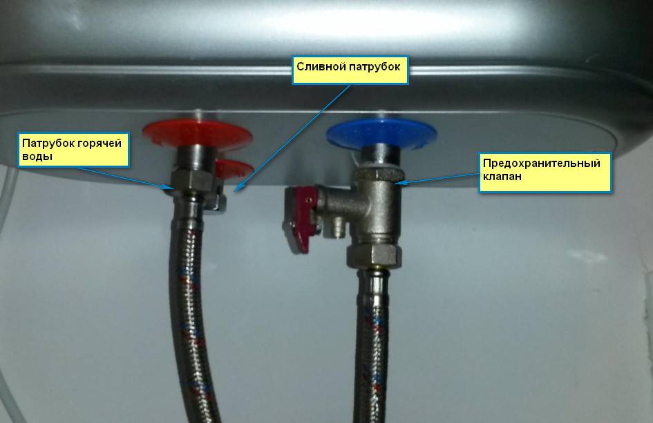 Как слить воду с водонагревателя термекс правильно