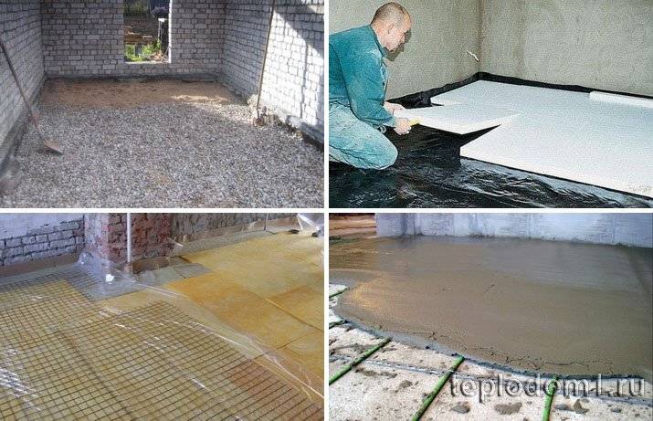 Какой утеплитель лучше по полу из бетона: материалы для теплоизоляции под стяжку