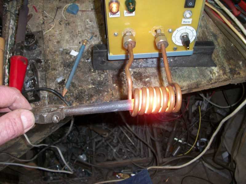 Индукционный нагреватель металла своими руками схема