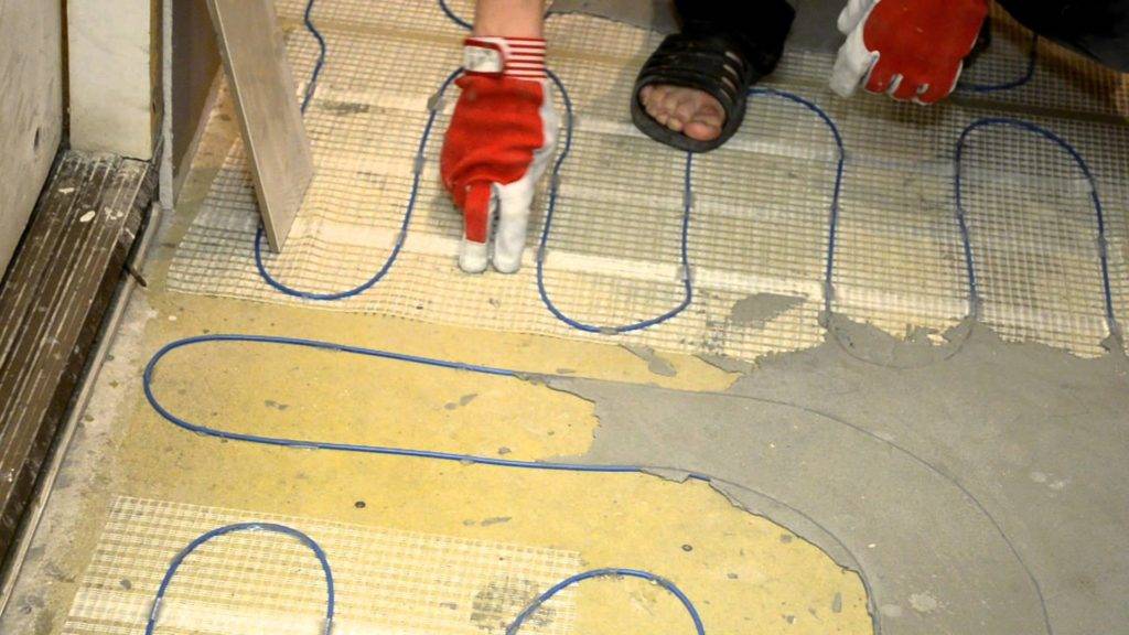 Теплый пол под плитку: пошаговая инструкция по монтажу