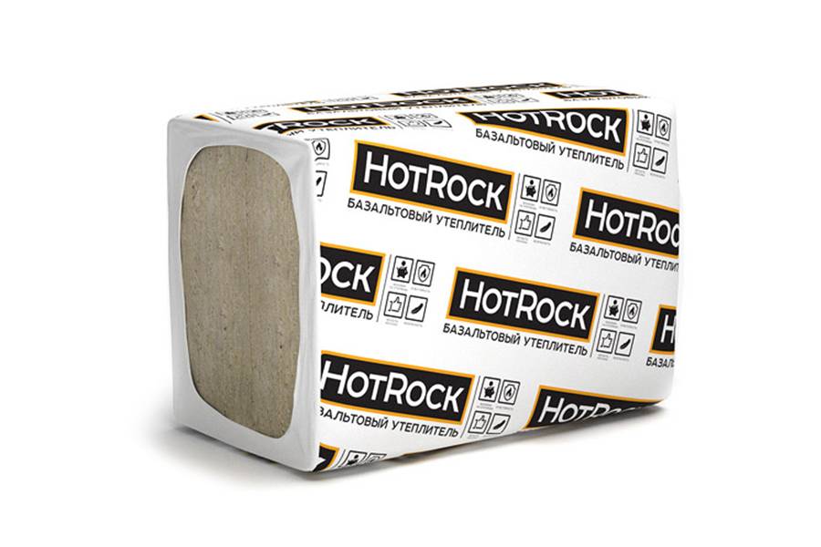 Применение утеплителя hotrock. технические характеристики утеплителя хотрок