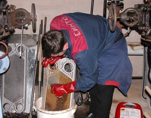Промывка теплообменника газового котла - всё об отоплении