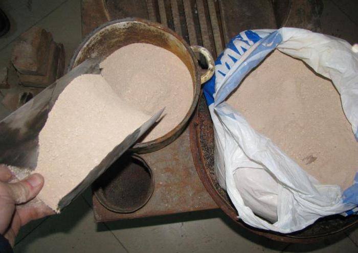 Шамотная глина — огнеупорный, очень прочный материал для кладки печей
